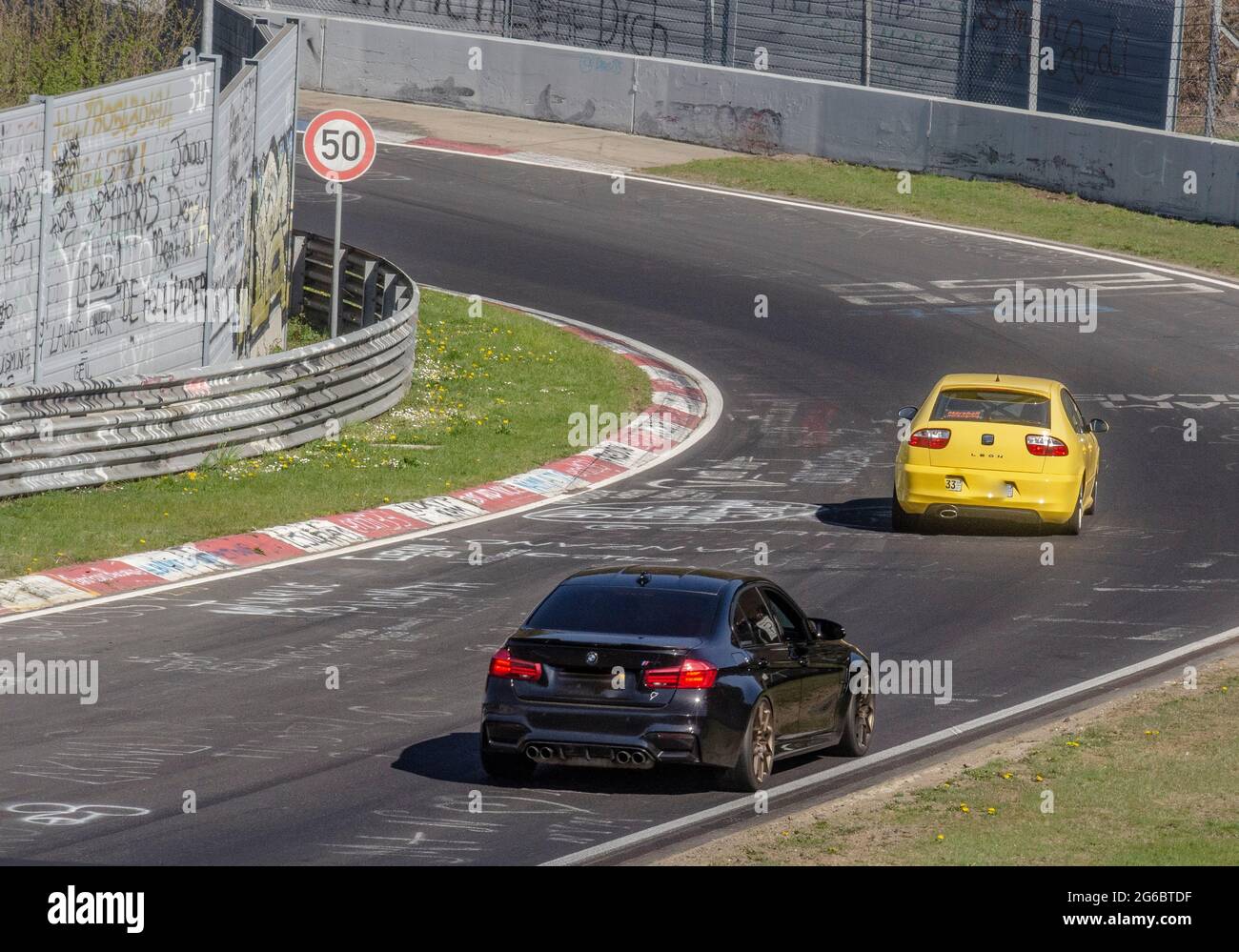 Nürburgring Nordschleife Stock Photo