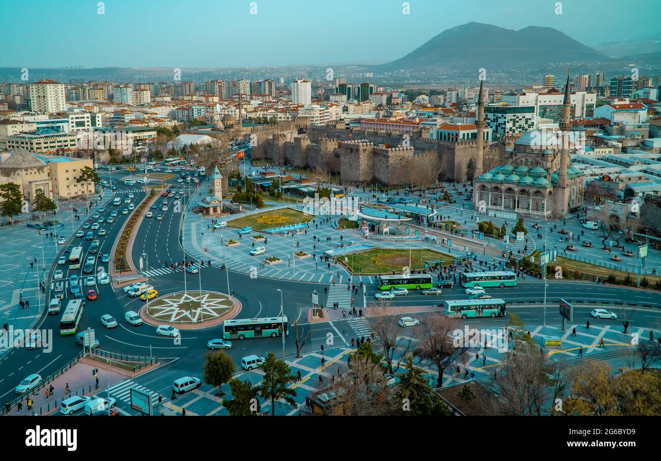 人気ランキング turkey kayseri view City hi-res images and photography stock 絵画+タペストリー