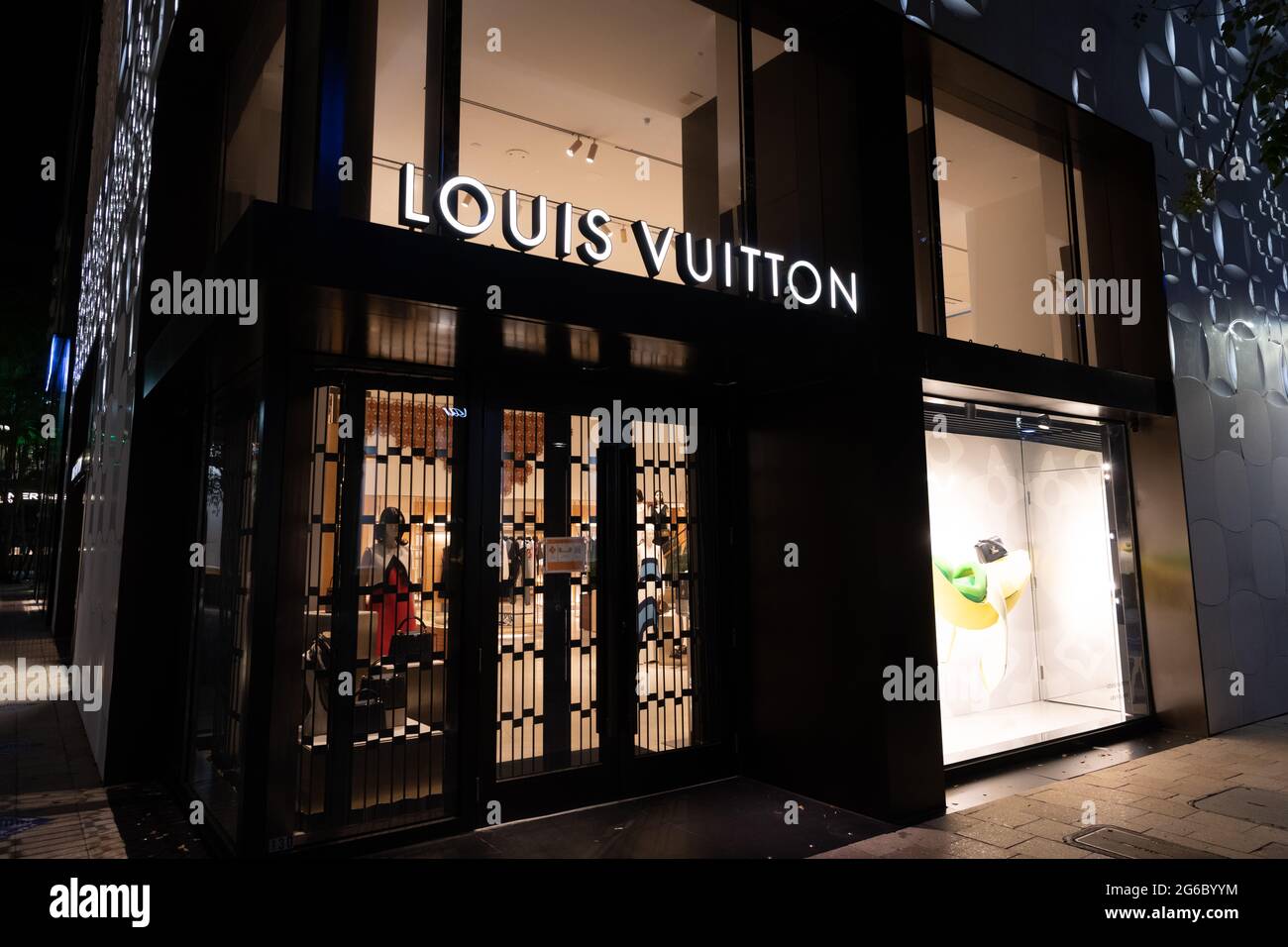 Miami, USA - March 20, 2021: Louis Vuitton night storefront at design  district in Florida – Stock Editorial Photo © stetsik #489644524