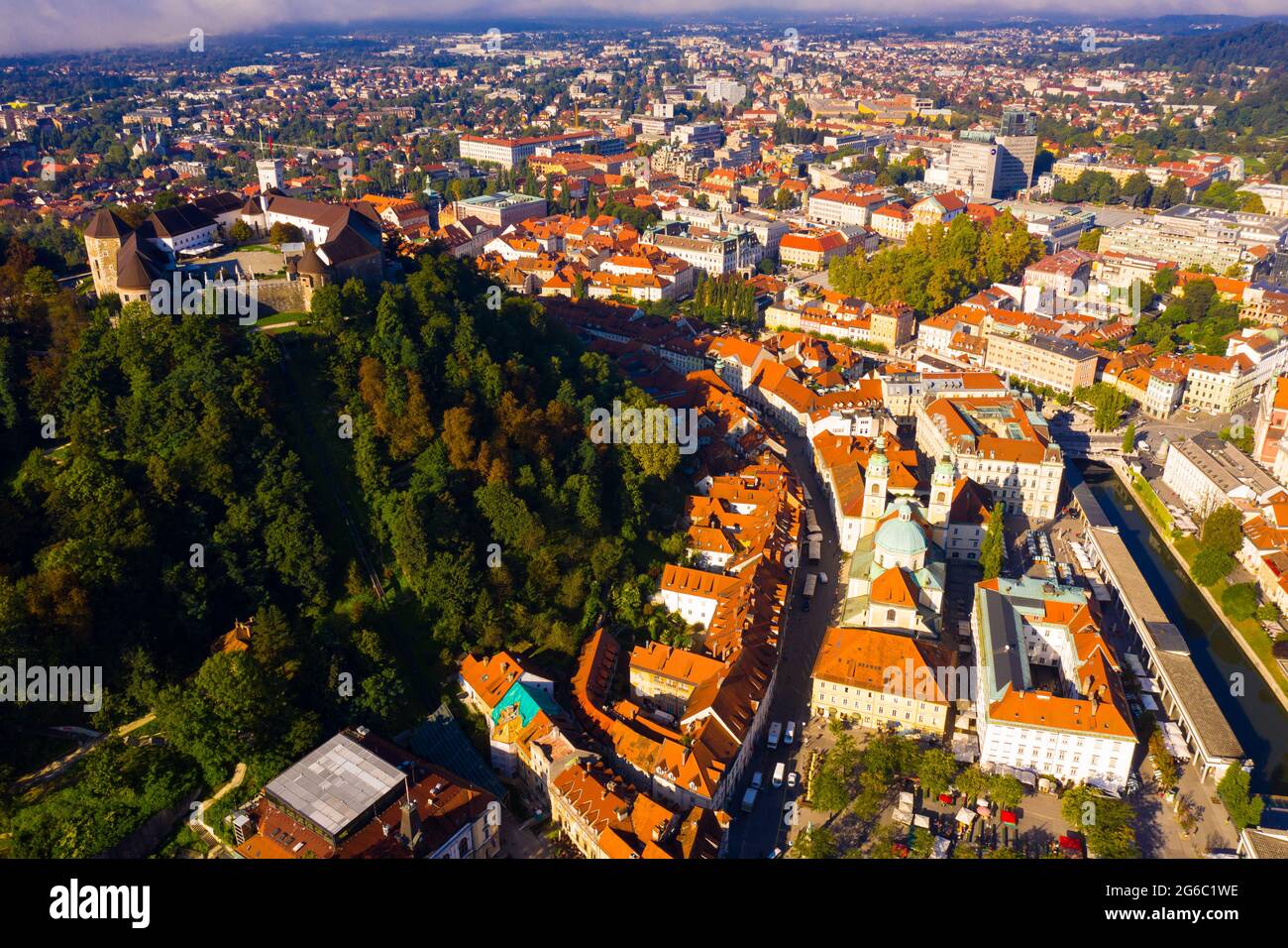 Ljubljana historical district hi-res stock photography and images - Alamy