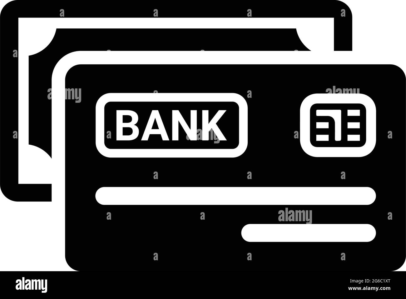Credit money, payment icon - Simple editable vector EPS file Stock ...
