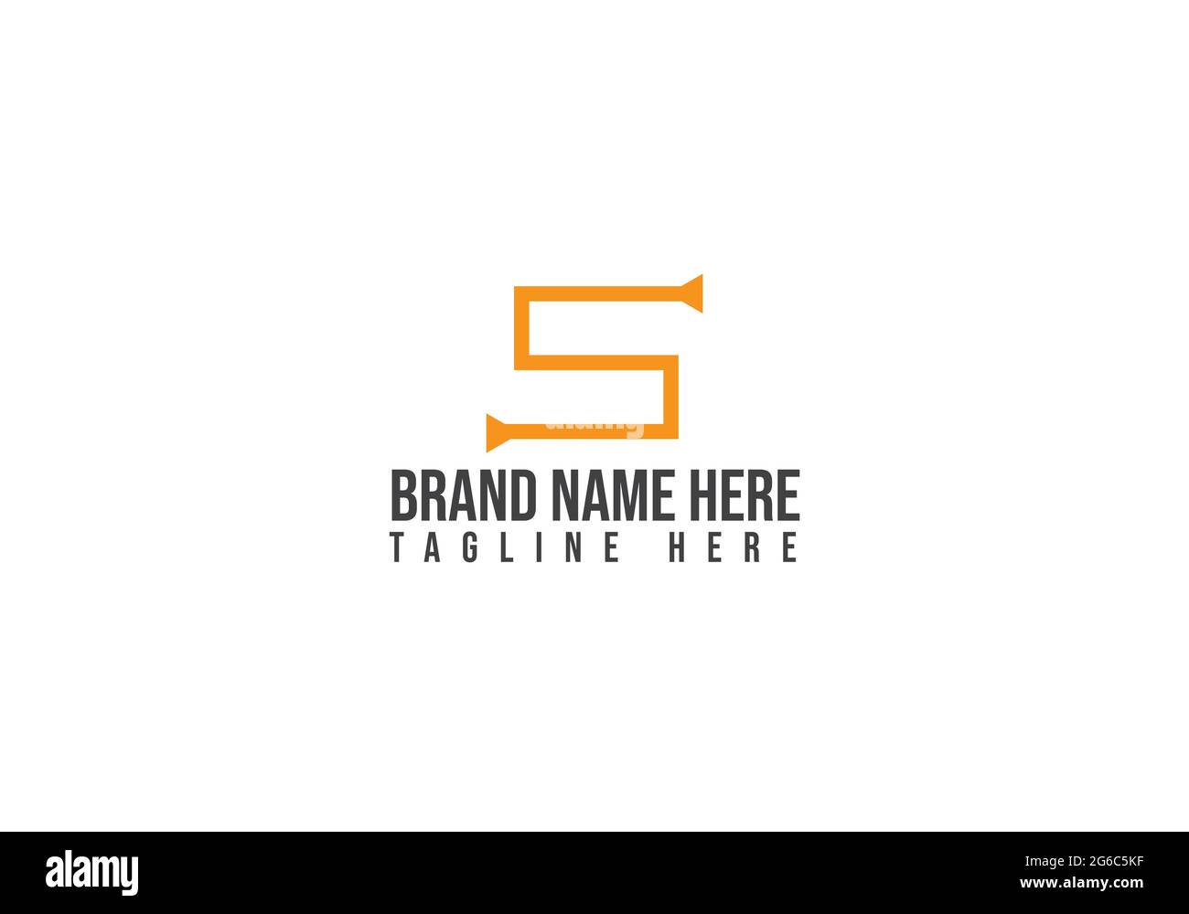 S logo design Stock Vector