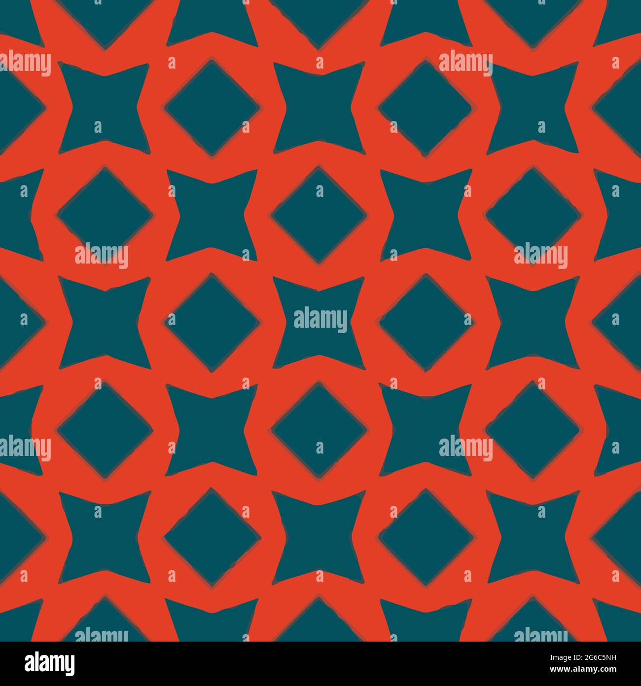 Seamless pattern with multicolored shapes Stock Vector