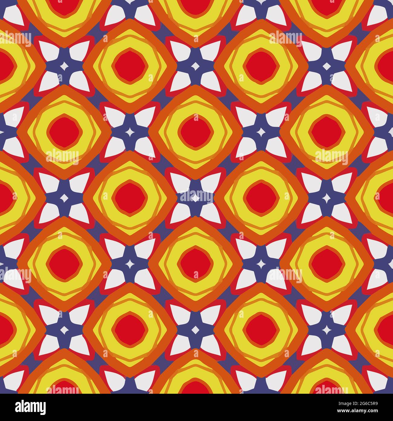 Seamless pattern with multicolored shapes Stock Vector Image & Art - Alamy