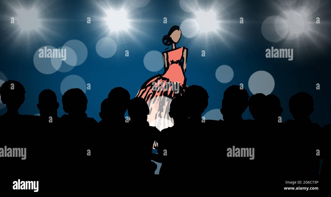 fashion runway clipart