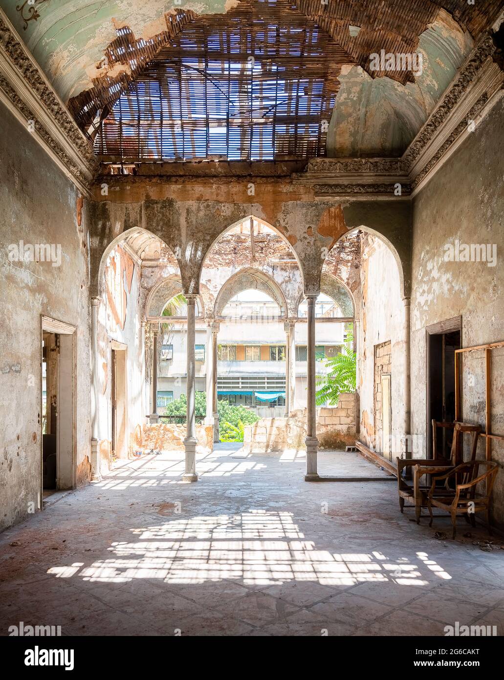 Bechara el Khoury Palace in Beirut, Lebanon Stock Photo Alamy