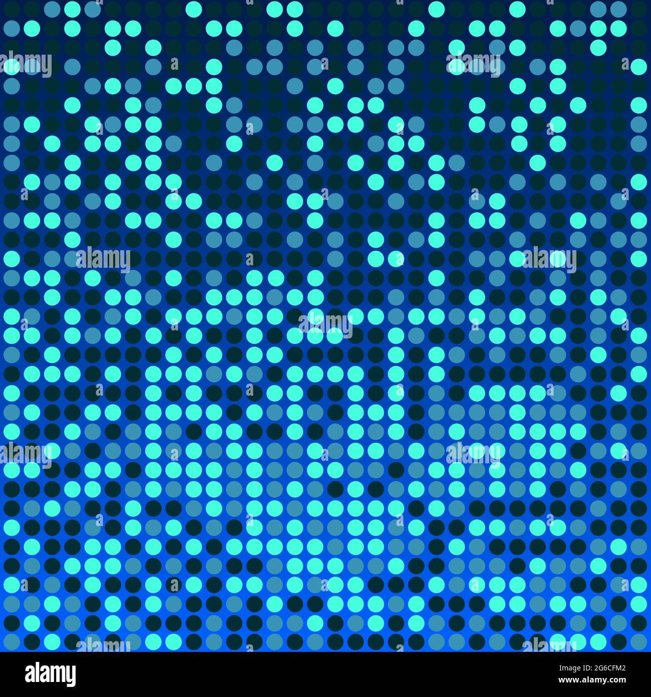 disco blue azure background Stock Vector