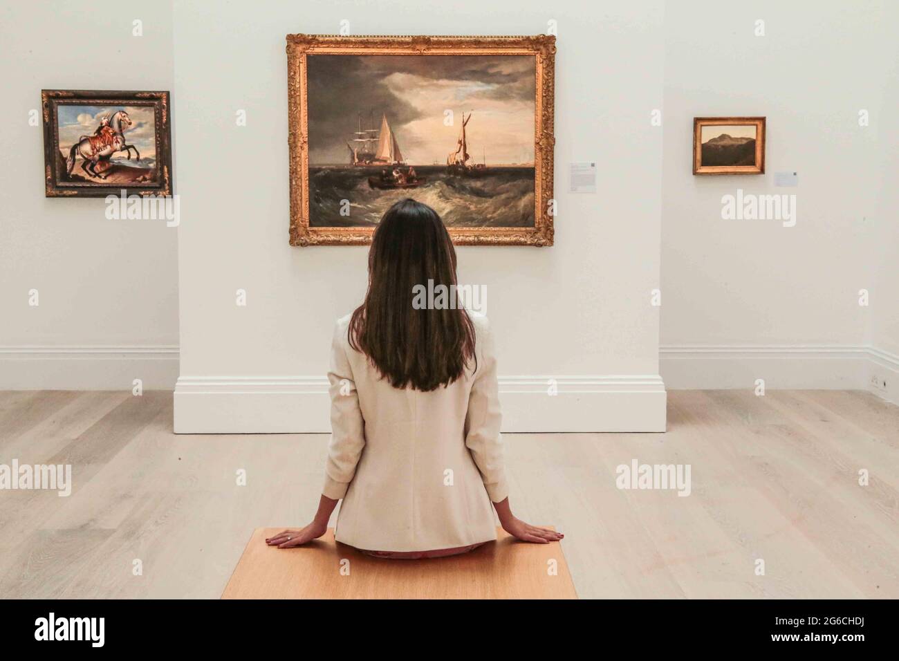 London UK 5 July 2021 Old masters evening sale Sotheby’s Joseph Mallord