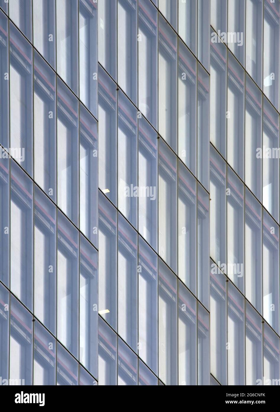 Facade Detail. 22 Bishopsgate, LONDON, United Kingdom. Architect: PLP Architecture, 2020. Stock Photo