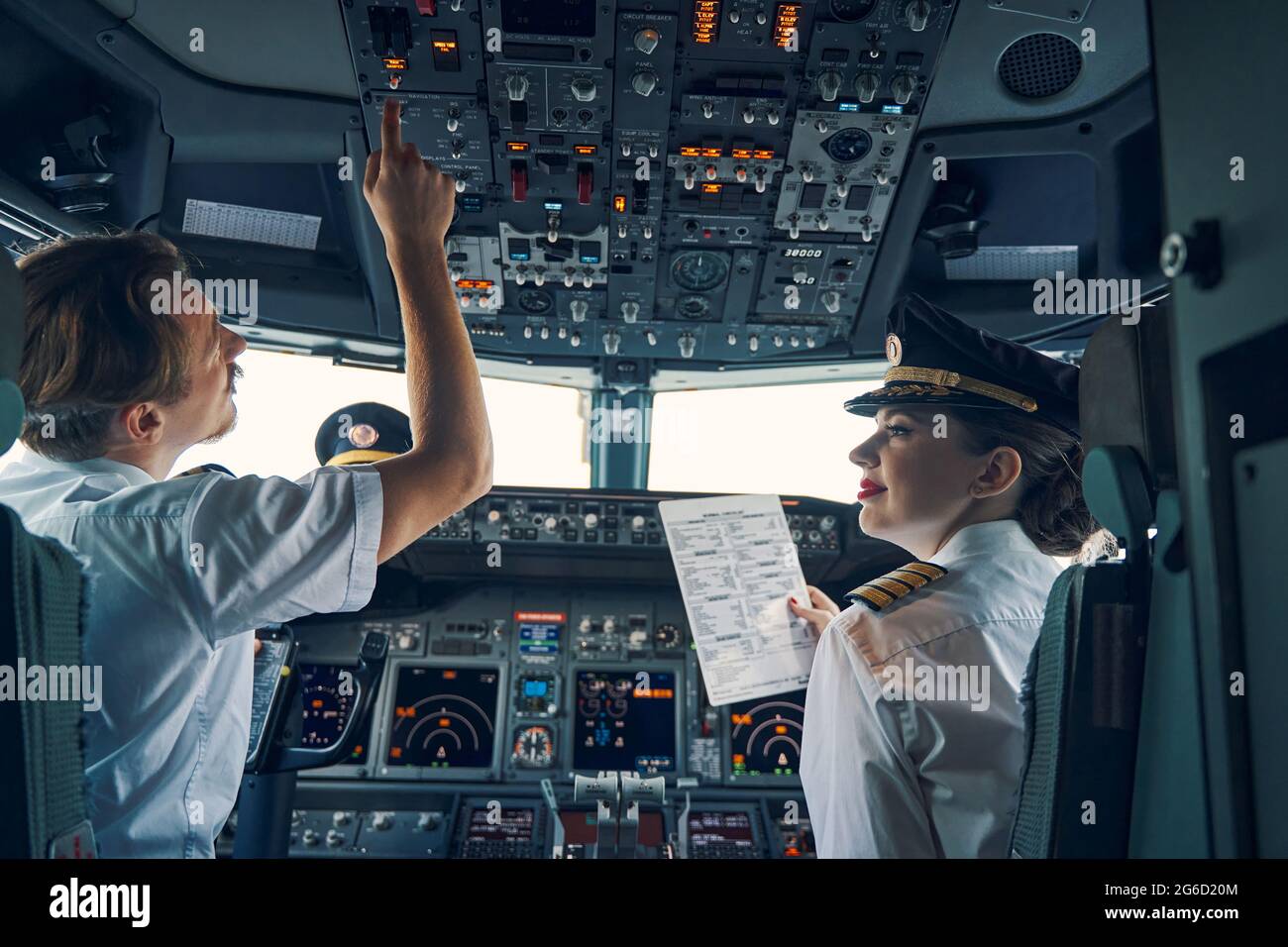 Before takeoff checklist hi-res stock photography and images - Alamy