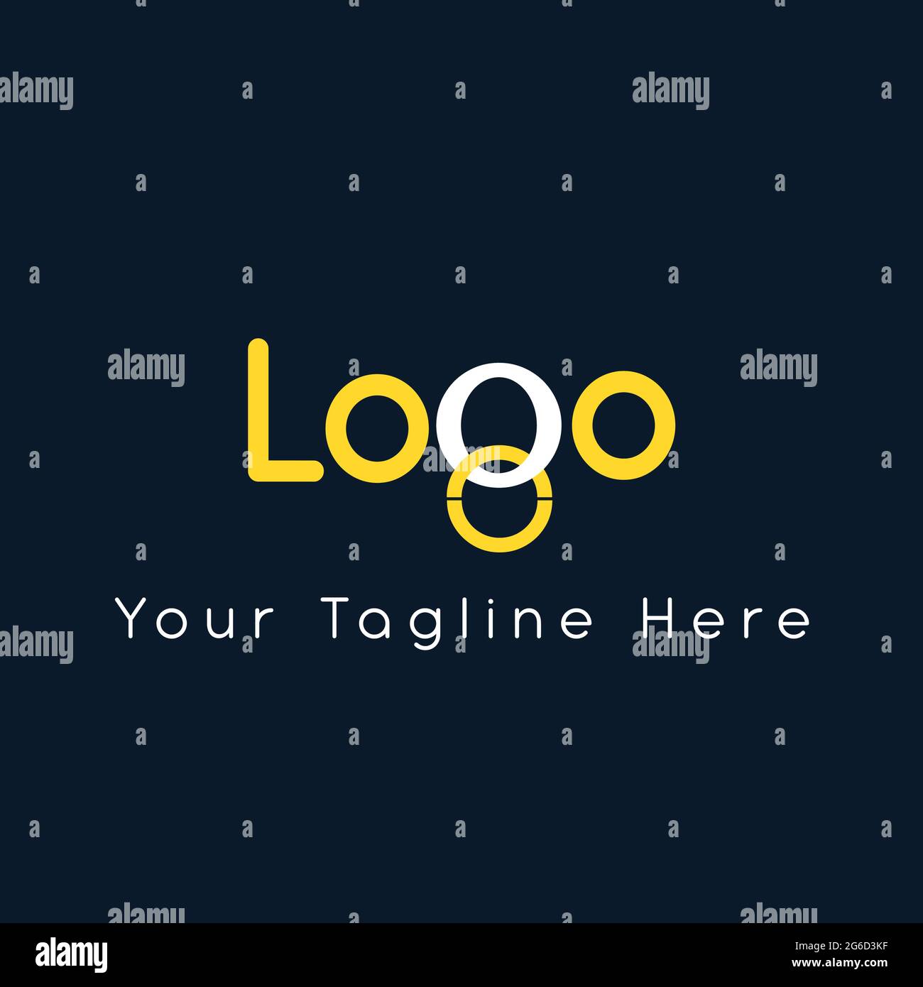 Abstract budiness logo design. Stock Vector