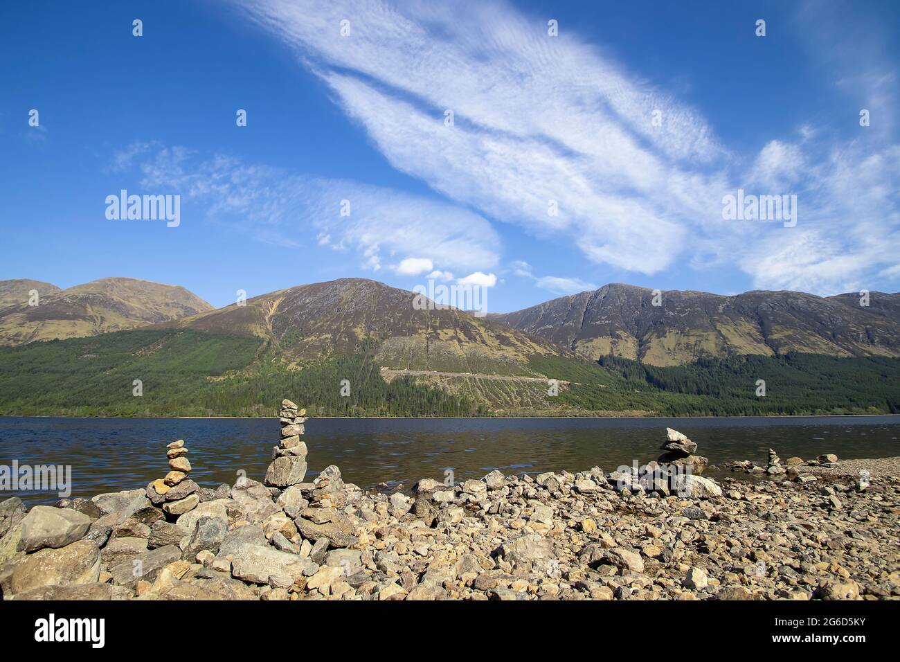 Loch Lochy in Lochaber, Scottish Highlands, UK Stock Photo Alamy