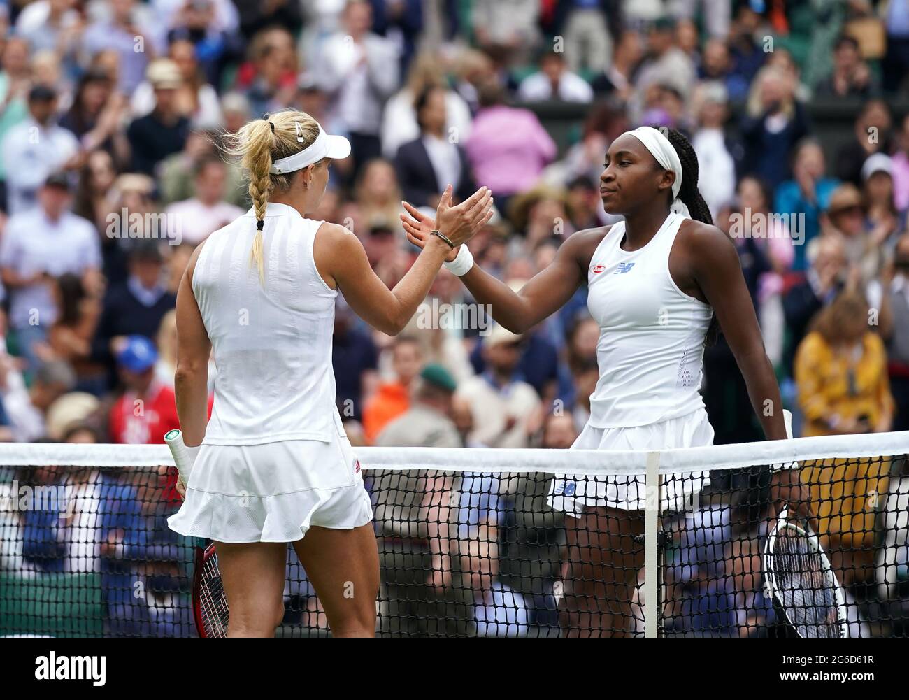 Coco gauff wimbledon kerber hires stock photography and images Alamy