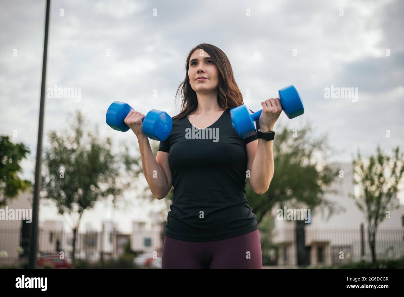 1,220 Woman Doing Bicep Curls Images, Stock Photos, 3D objects, & Vectors