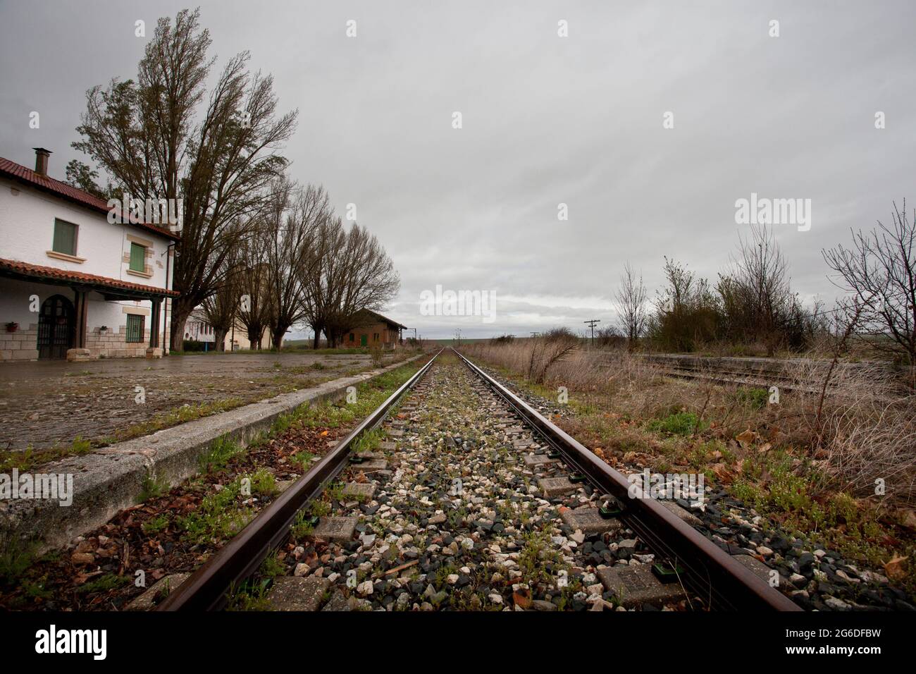 The Abandoned Train Station At Campo De San Pedro In The Province Of the-abandoned-train-station-at-campo-de-san-pedro-in-the-province-of