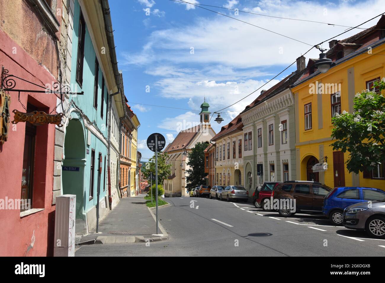 Sibiu (Hermannstadt), Rumänien, Siebenbürgen. Die Altstadt Stock