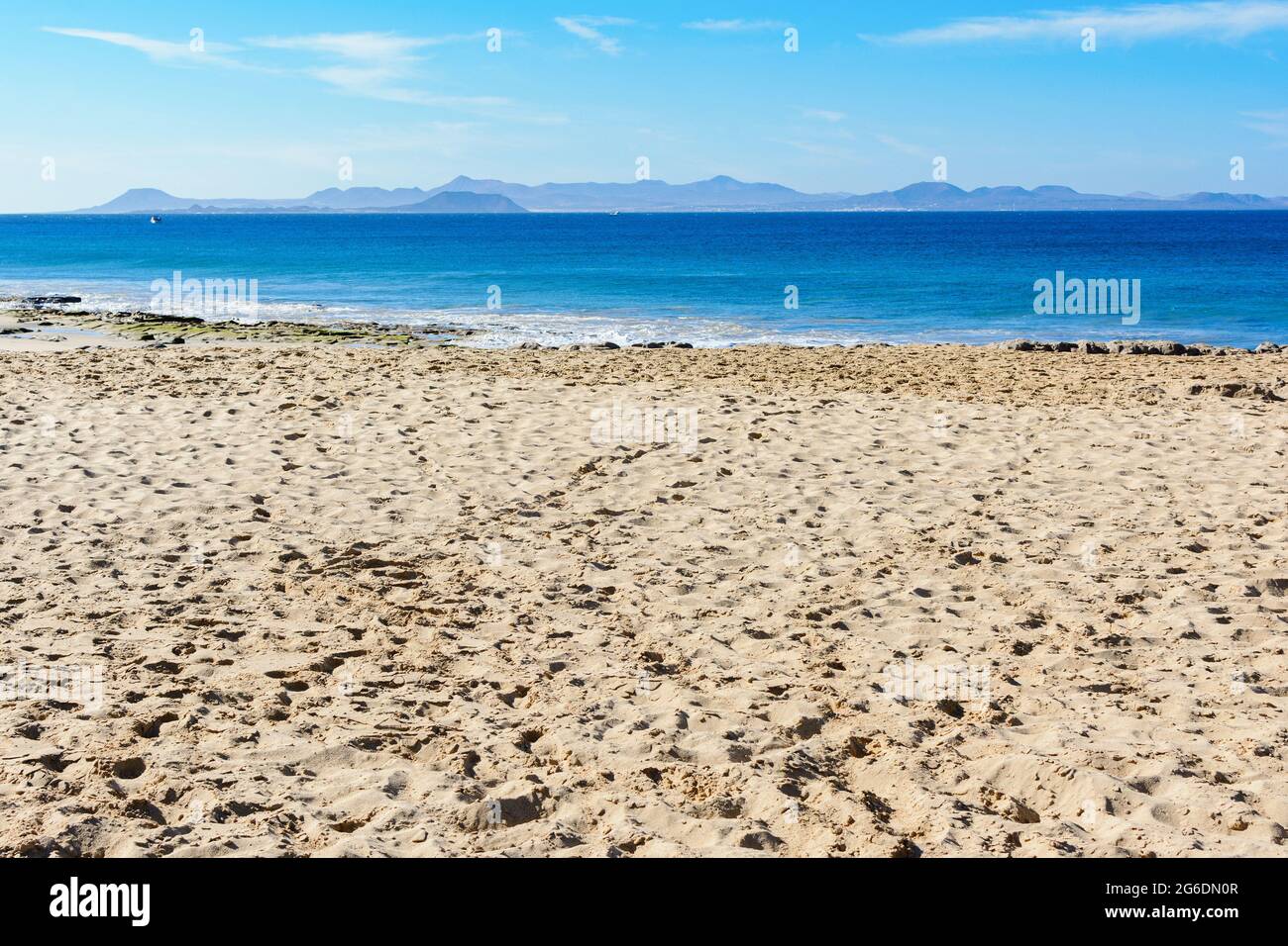 Playa De La Cera Famous Papagayo Beaches In Lanzarote Stock Photo Alamy