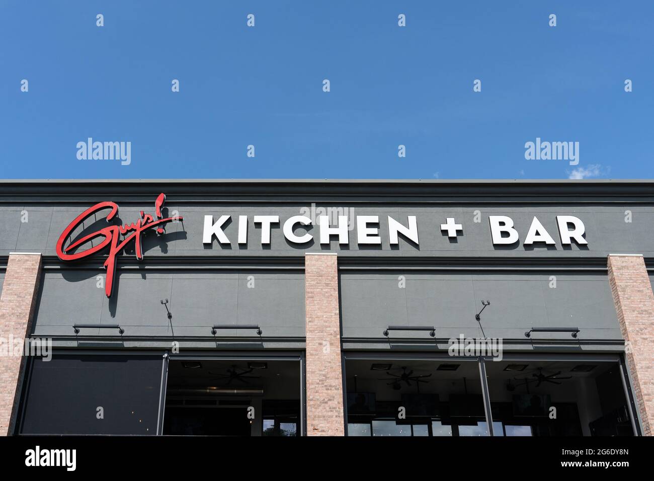 Branson, MO June 9, 2021 Guy's Kitchen and Bar at Branson Landing is