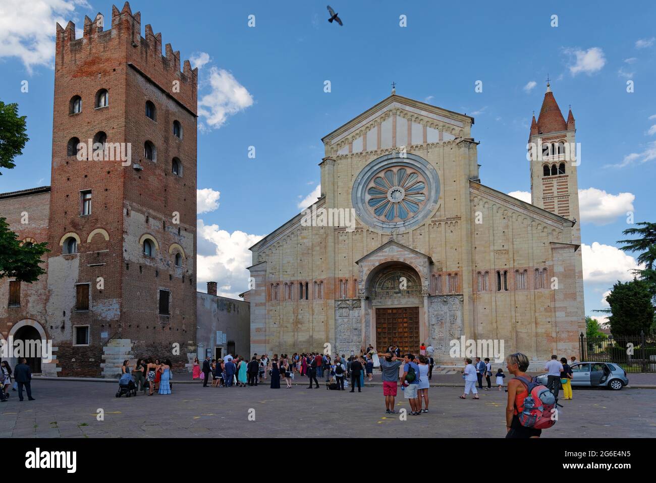 Church Basilica di San Zeno Maggiore, Piazza San Zeno, Verona,