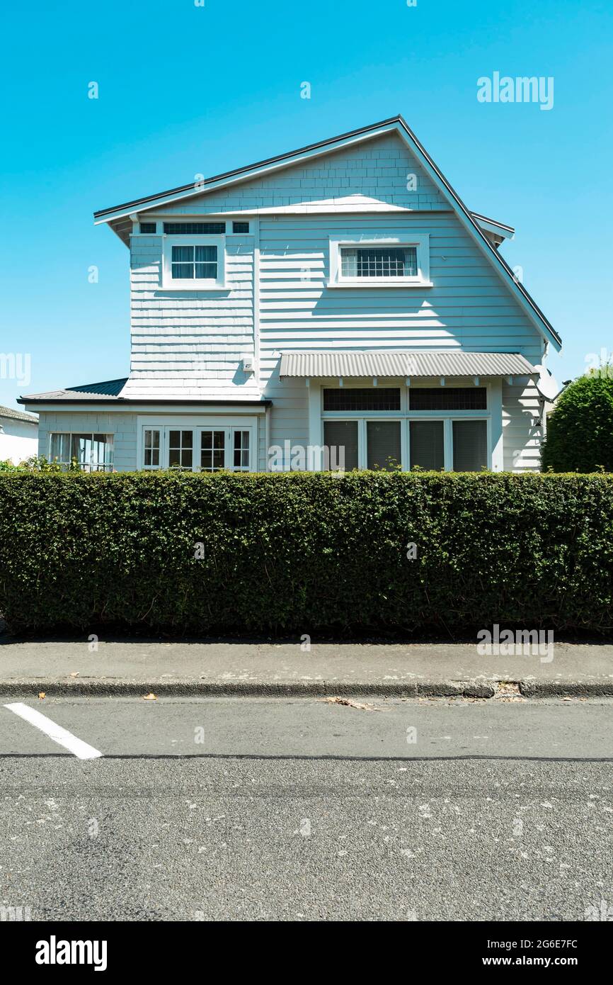 House in Napier, Hawke's Bay, North Island, New Zealand Stock Photo Alamy