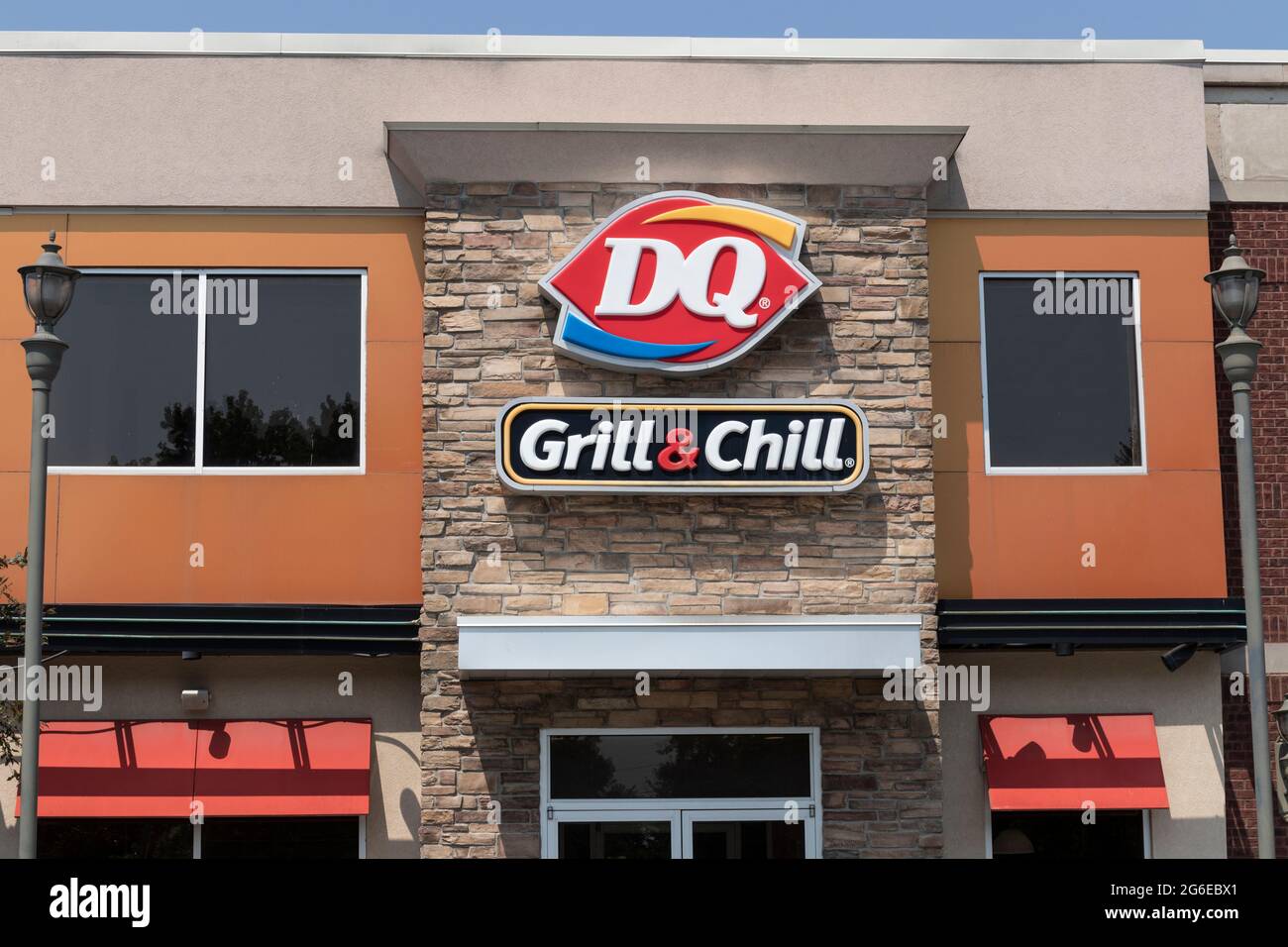 Dairy queen restaurant dq hires stock photography and images Alamy