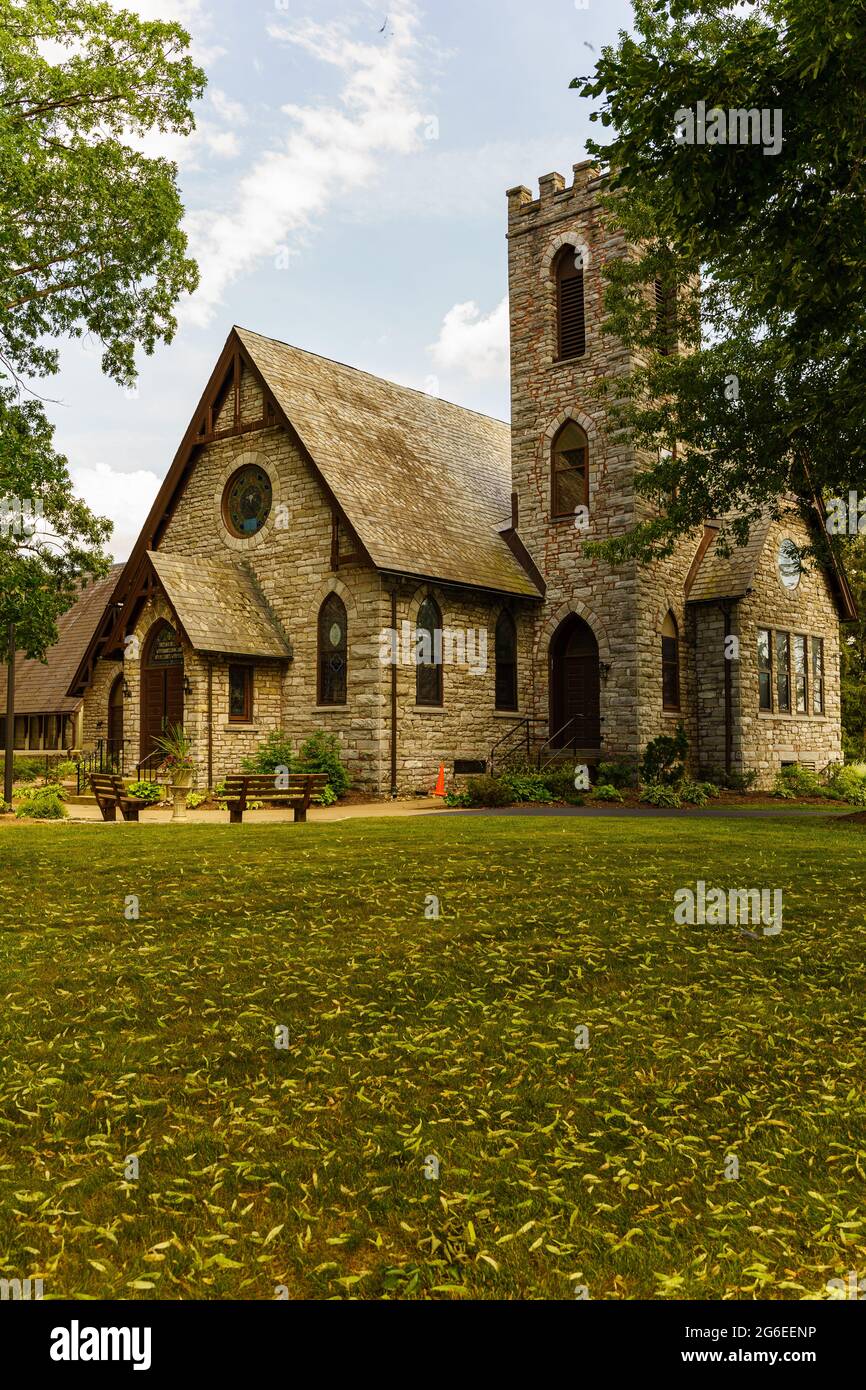 Hershey, PA, USA June 27, 2021 The presentday Derry Church building