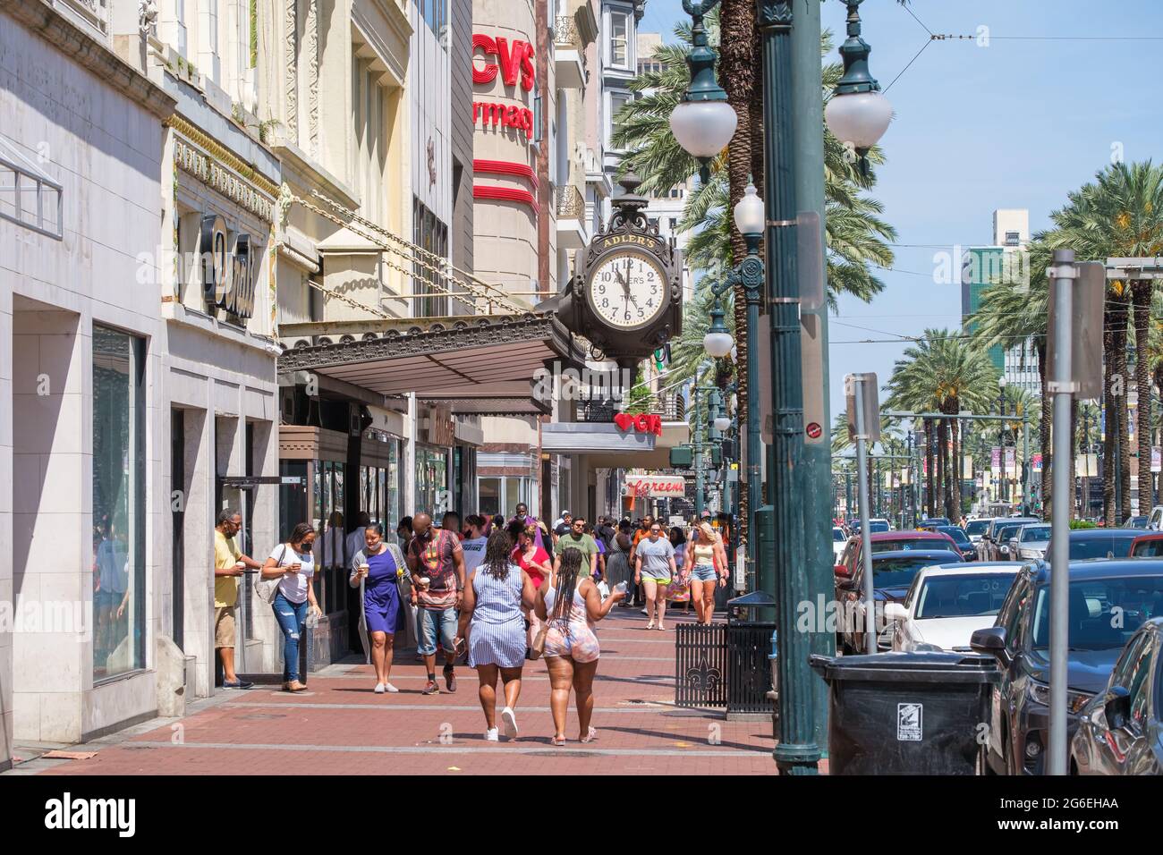 New Orleans Louisiana,Canal Street,Shops at Canal Place,shopping shopper  shoppers shop shops market markets marketplace buying selling,retail store  st Stock Photo - Alamy