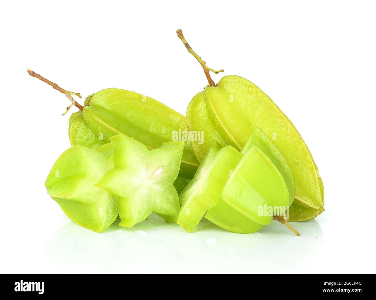 Star apple isolated on white background Stock Photo