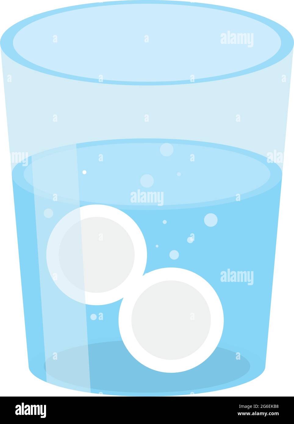 water with effervescent tablets Stock Vector Image & Art Alamy