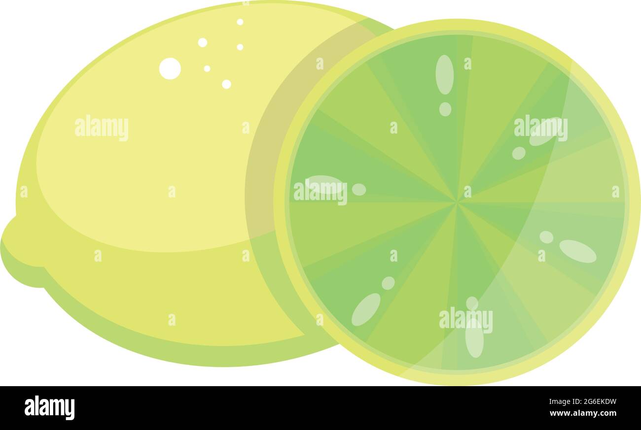 whole and slice lemon Stock Vector Image & Art - Alamy