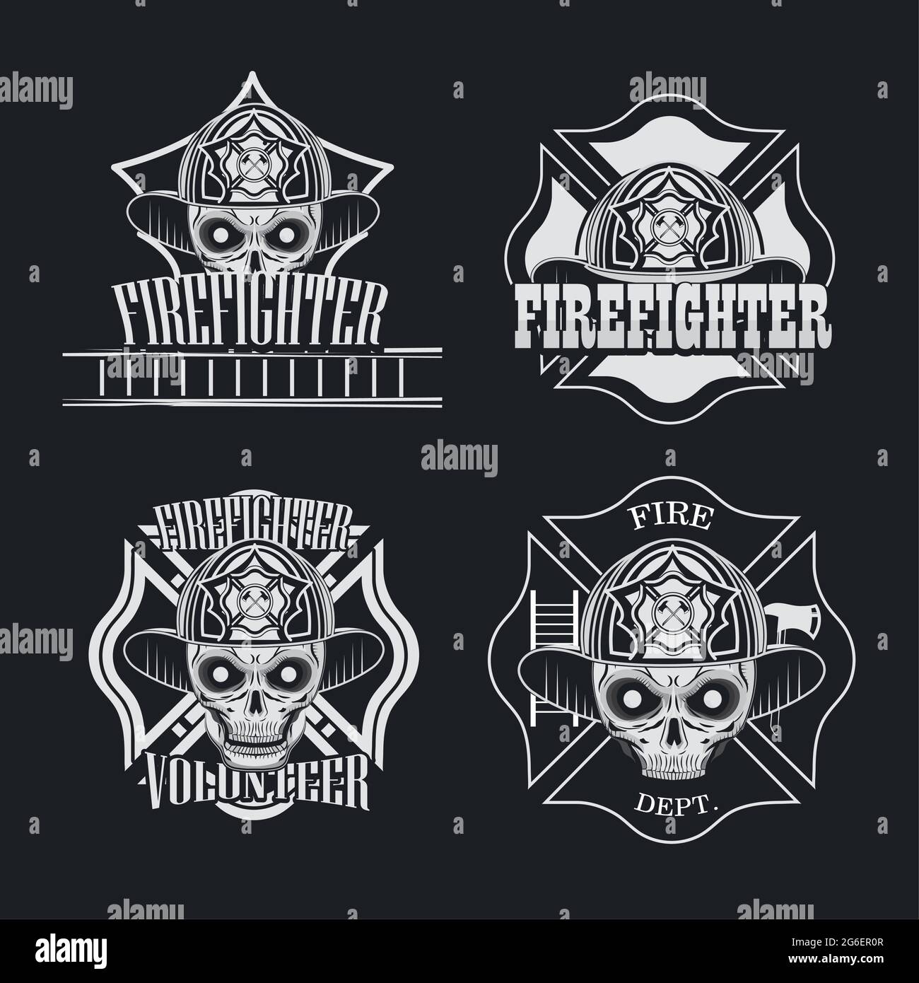 traditional firefighter symbols