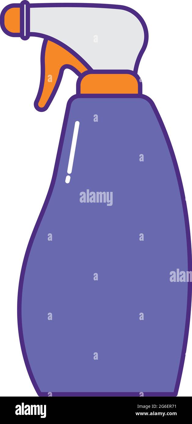 purple spray bottle Stock Vector Image & Art - Alamy
