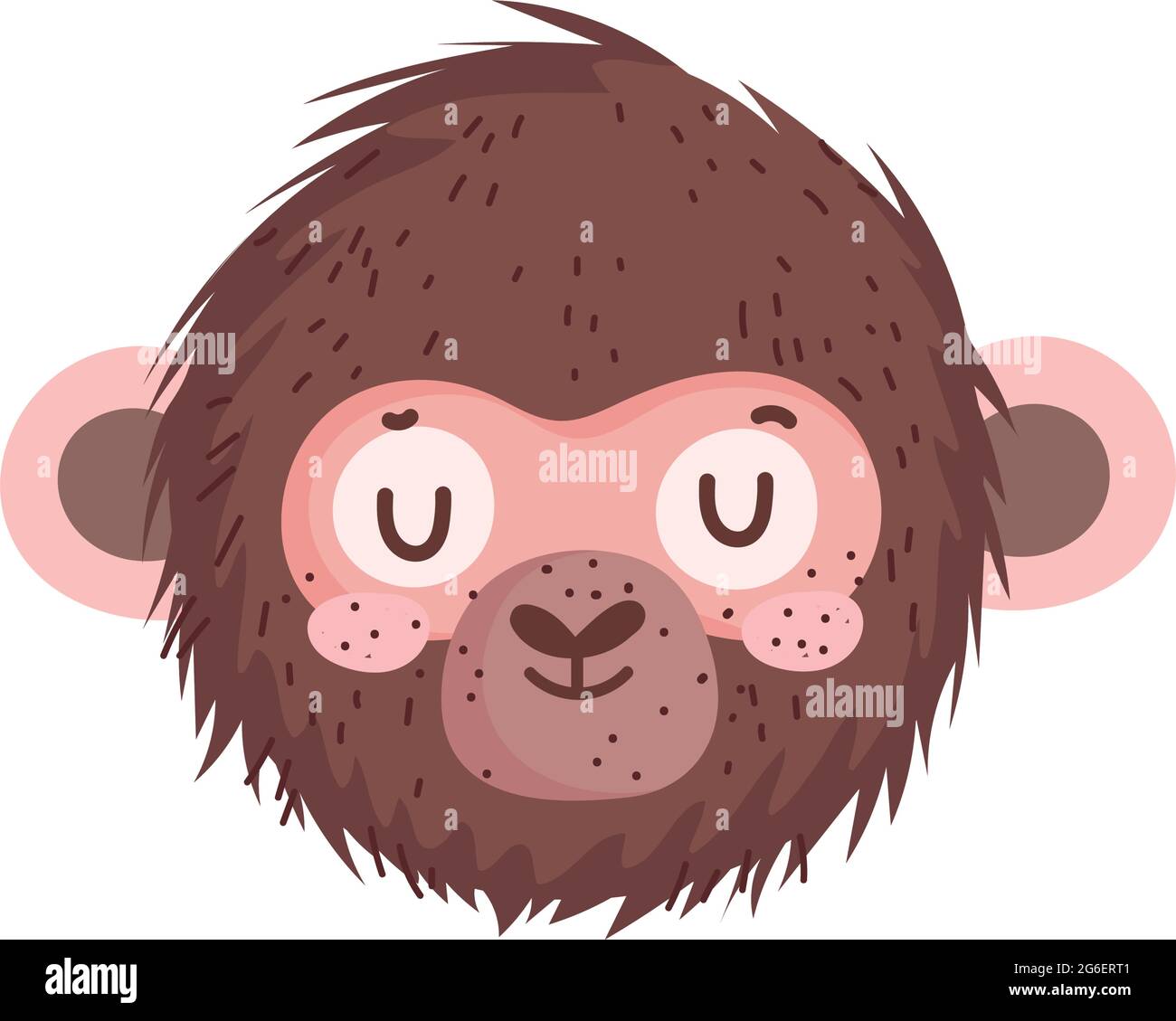 monkey face cartoon Stock Vector Image & Art - Alamy