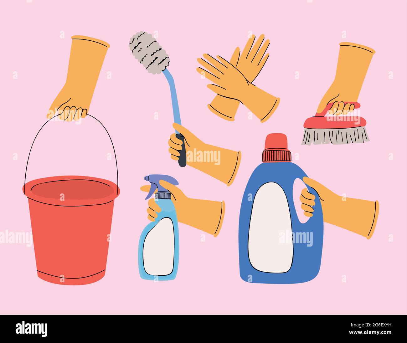 household items design Stock Vector Image & Art - Alamy