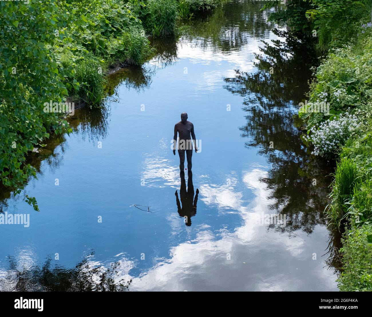 Gormley art installation water of leith hires stock photography and images Alamy
