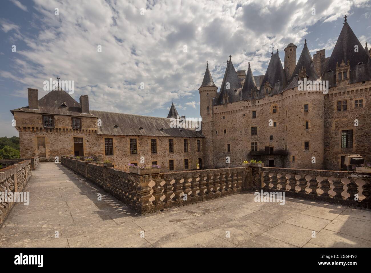 Château de Jumilhac in France Stock Photo Alamy