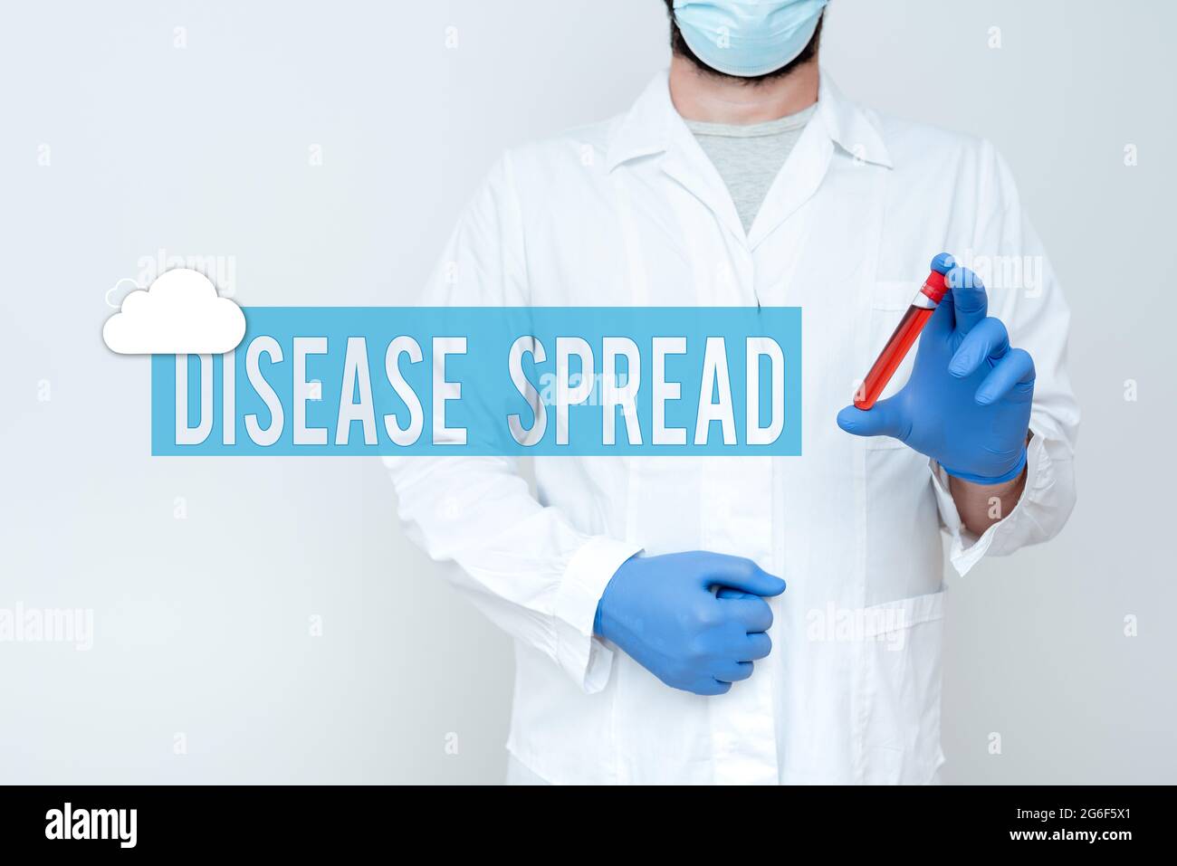 Sign displaying Disease Spread. Business overview Direct transfer of a