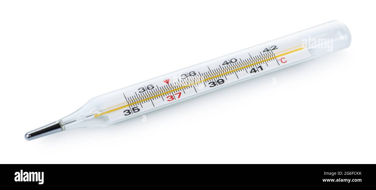 Mercury thermometer Cut Out Stock Images & Pictures - Alamy