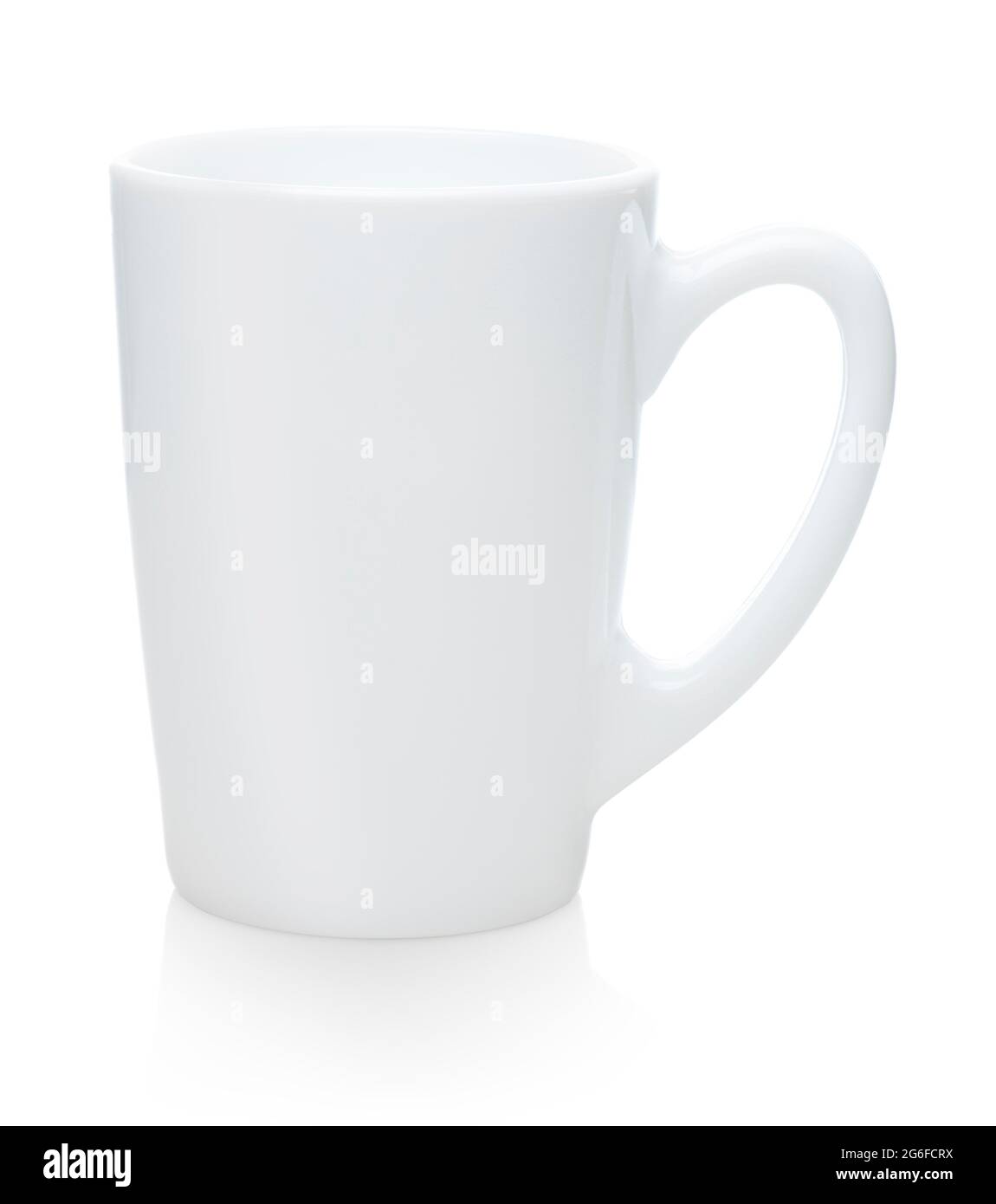 White tea cup isolated on a white background Stock Photo Alamy