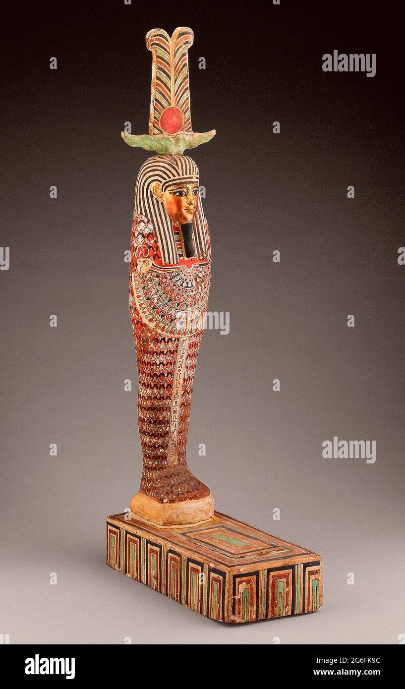 Author Ancient Egyptian. Statue of PtahSokarOsiris Ptolemaic