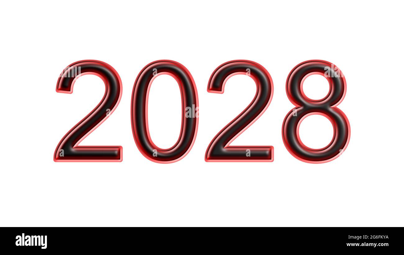 2028-calendar-hi-res-stock-photography-and-images-alamy