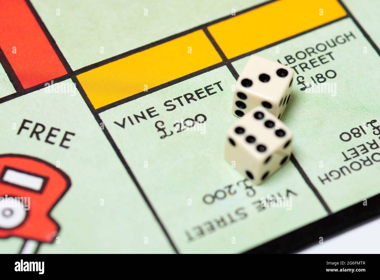 Vine street monopoly board hires stock photography and images Alamy