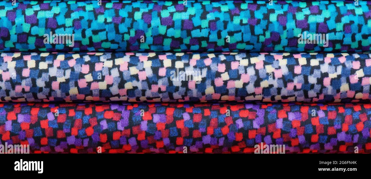 Colorful quilting pattern hi-res stock photography and images - Alamy