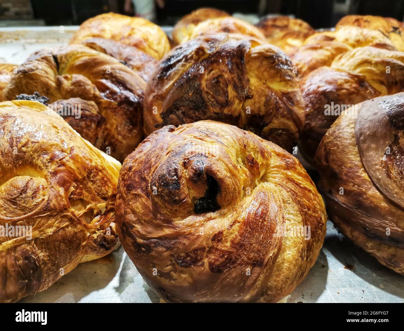 Pastry. Ovenbaked pastry Stock Photo Alamy