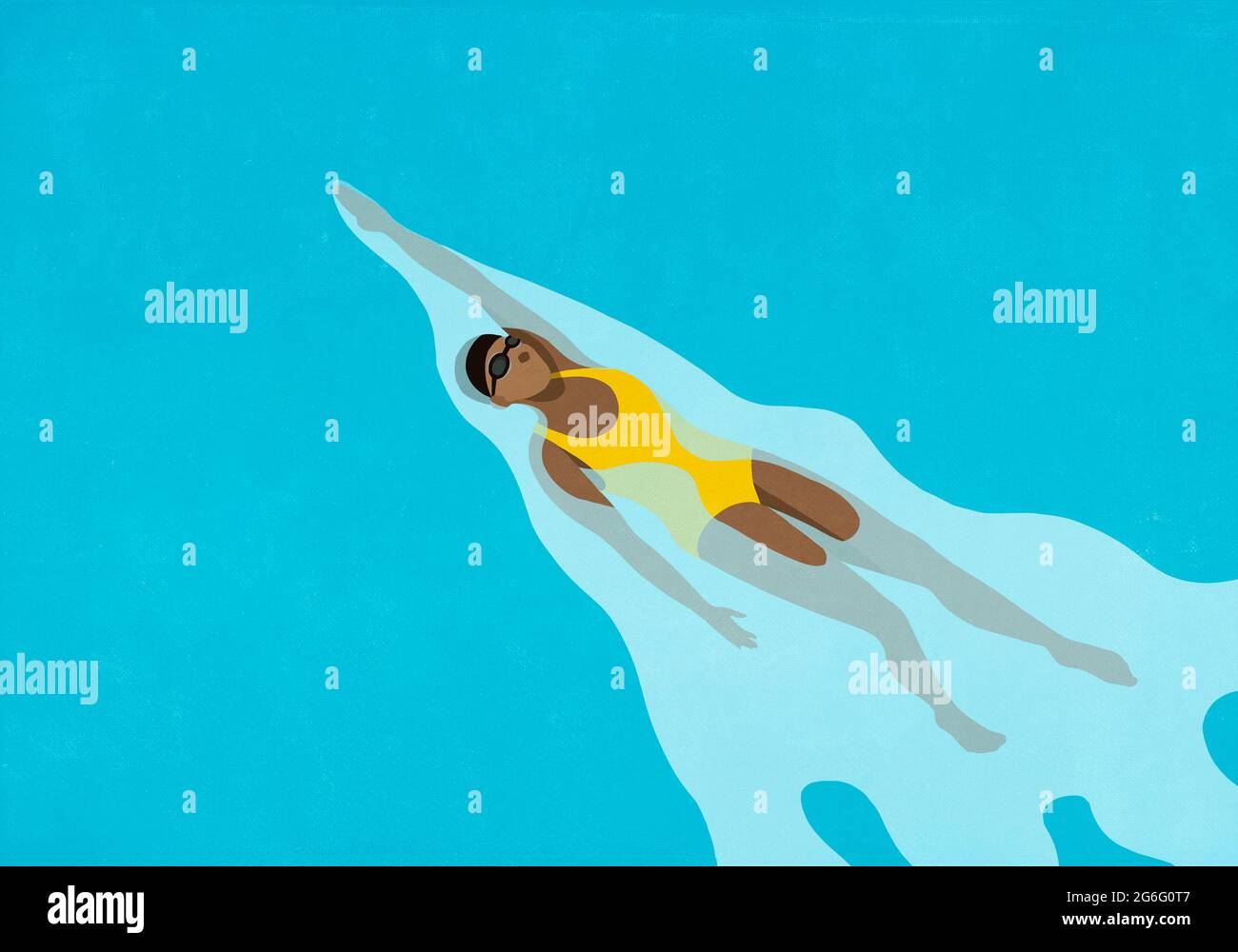 Backstroke woman hi-res stock photography and images - Alamy