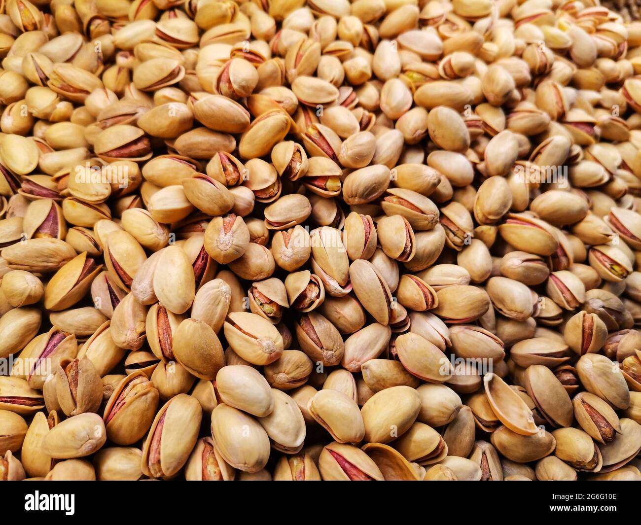 Pine nuts. Grocery shopping. Stock Photo