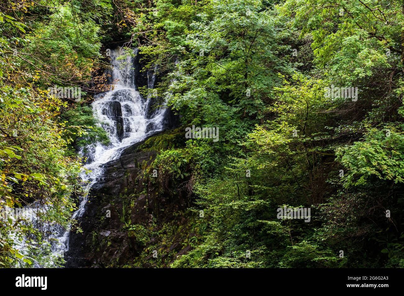 Torc Waterfall, Kerry National Park, Ireland Stock Photo Alamy