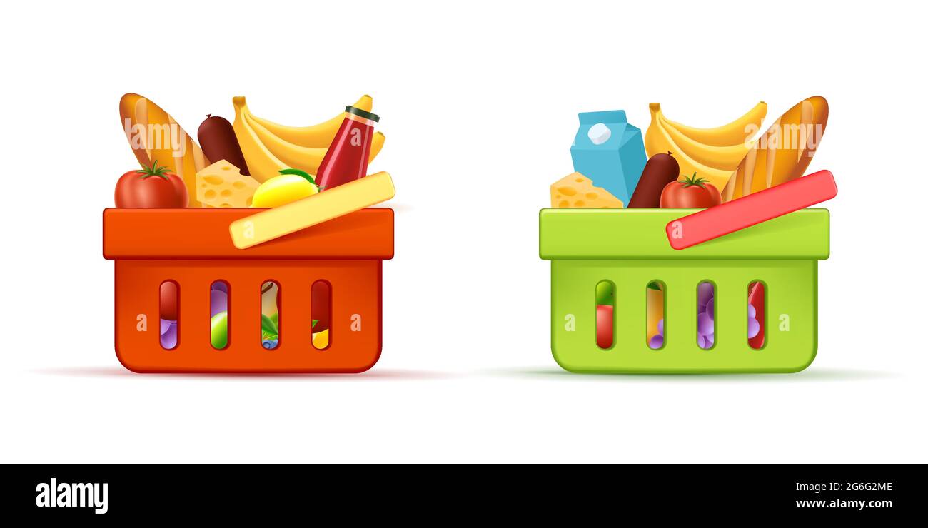 Shopping Basket Market Isolated Icon Flat Design Royalty Free SVG,  Cliparts, Vectors, and Stock Illustration. Image 61125486.