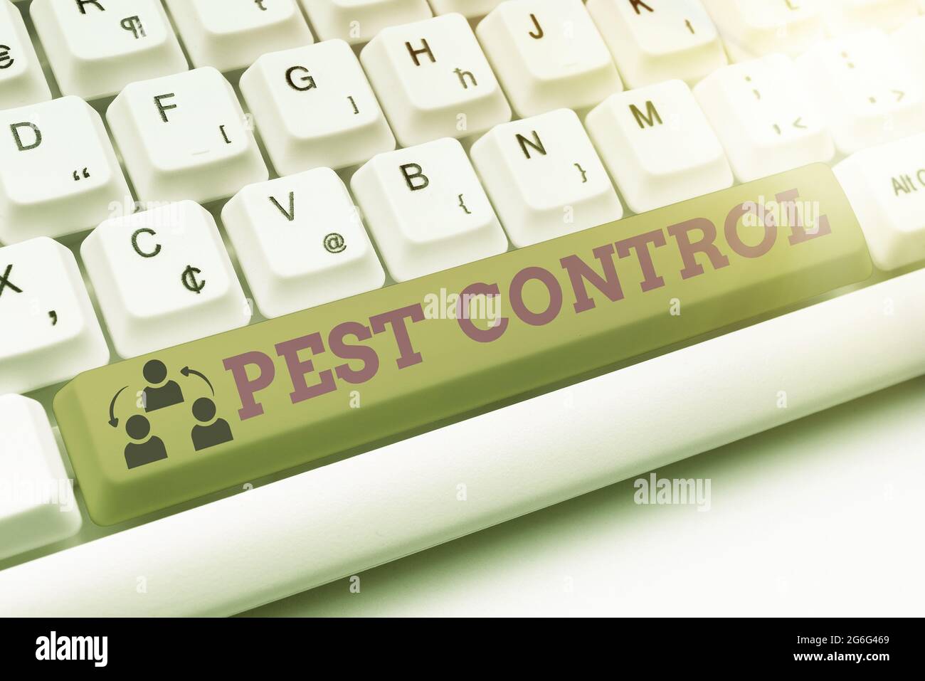 Text sign showing Pest Control. Concept meaning Killing destructive ...
