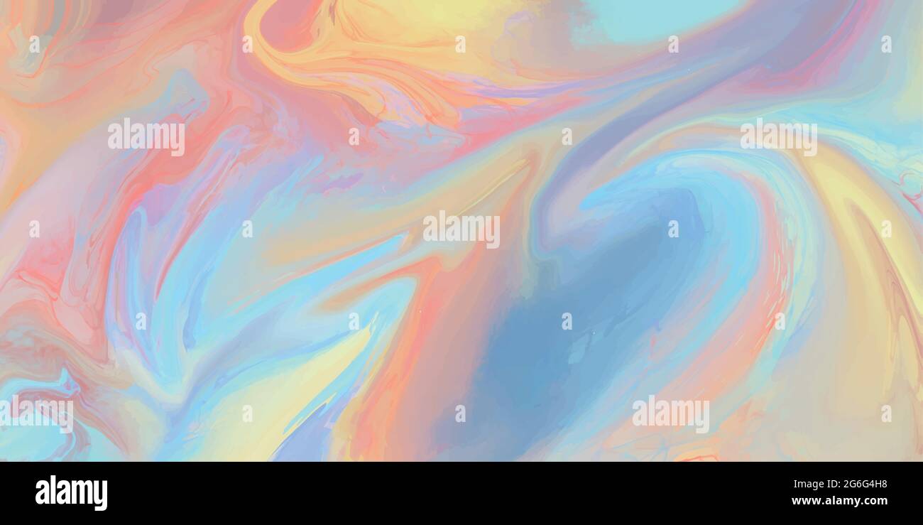 Pink abstract liquid concept background realistic vector. Modern wave gradient template Stock Vector